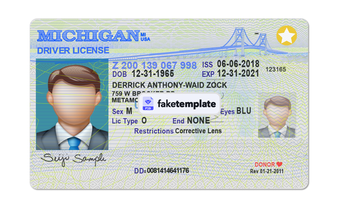 Fake Ids Templates