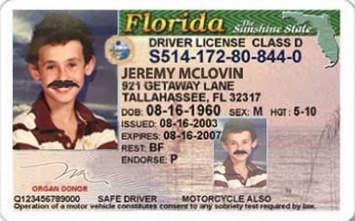 Florida fake id