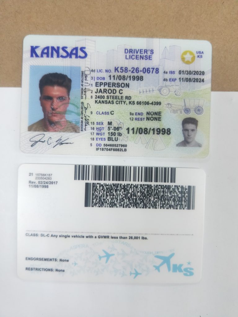 How Much Is A Kansas Scannable Fake Id