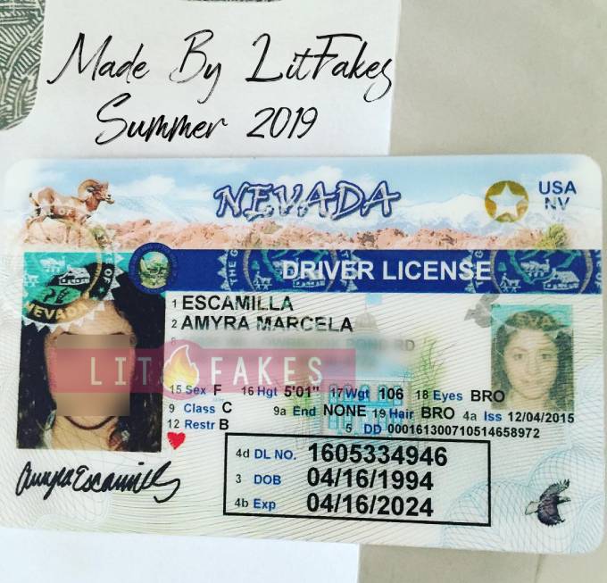 How Much Is A Nevada Fake Id