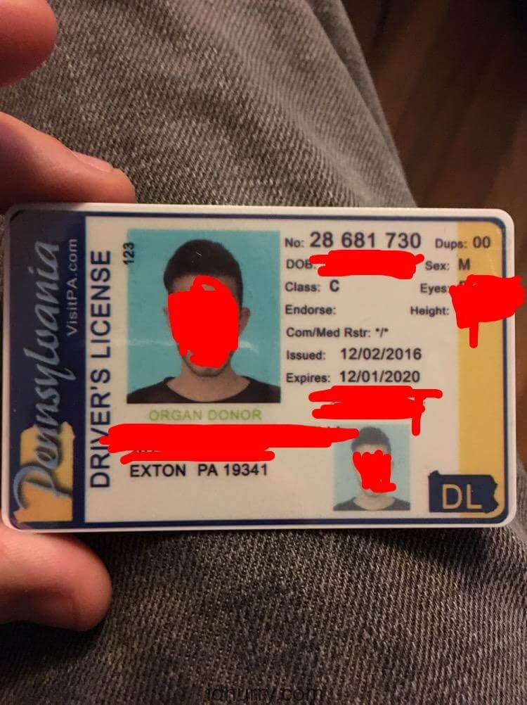 How Much Is A Pennsylvania Fake Id