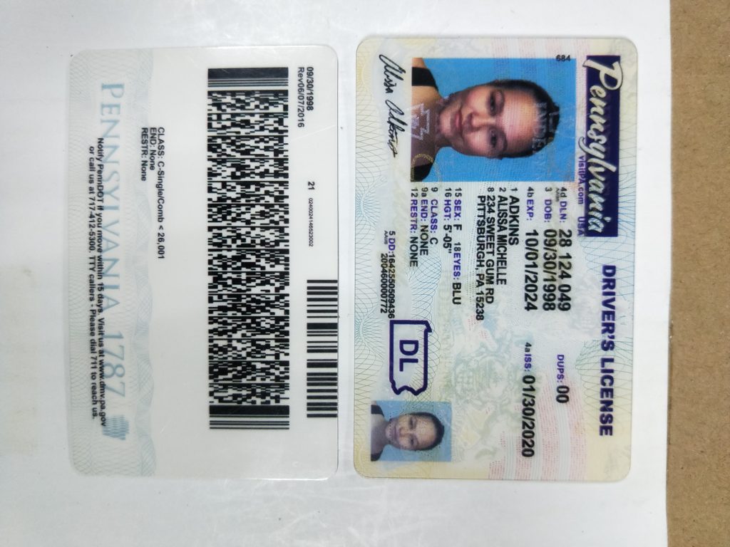 How Much Is A Pennsylvania Fake Id