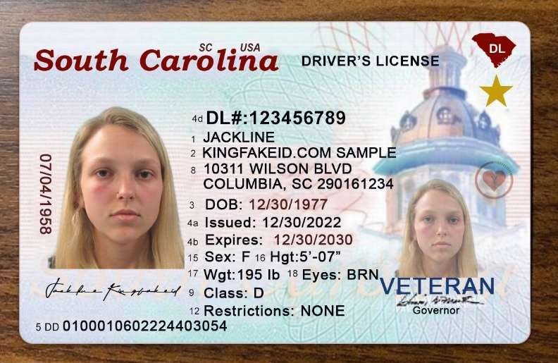 How Much Is A South Carolina Fake Id