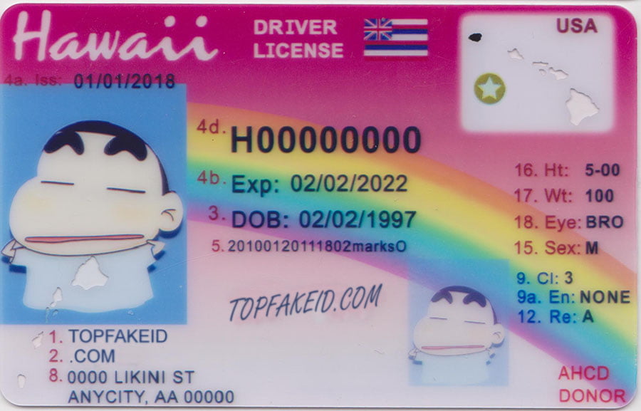 How To Get A Hawaii Fake Id