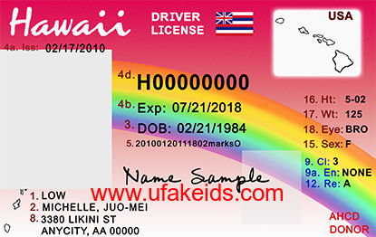 How To Make A Hawaii Fake Id