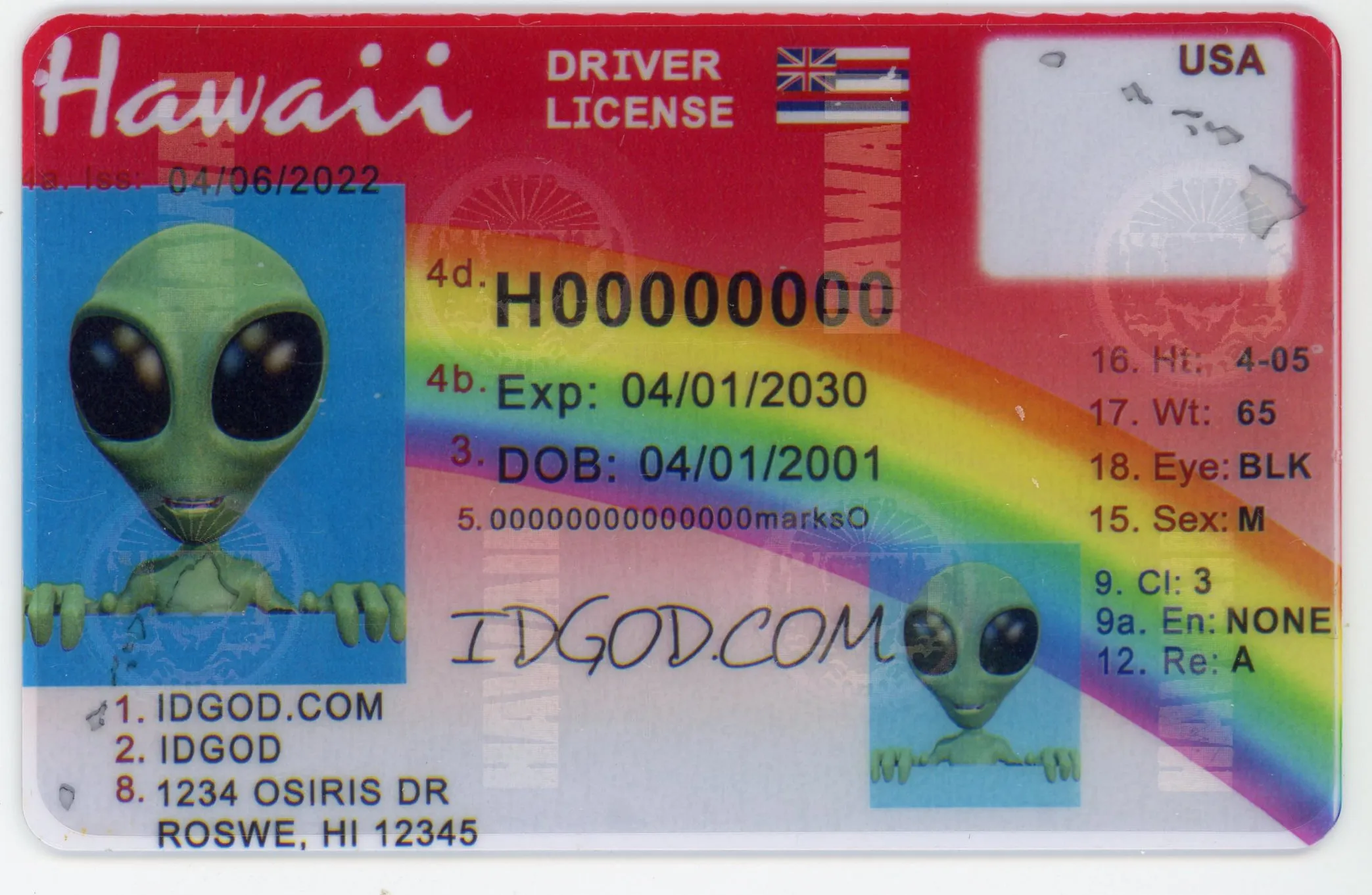 How To Make A Hawaii Scannable Fake Id