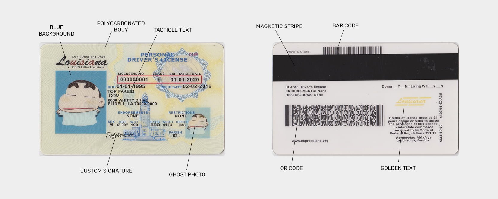 How To Make A Louisiana Scannable Fake Id