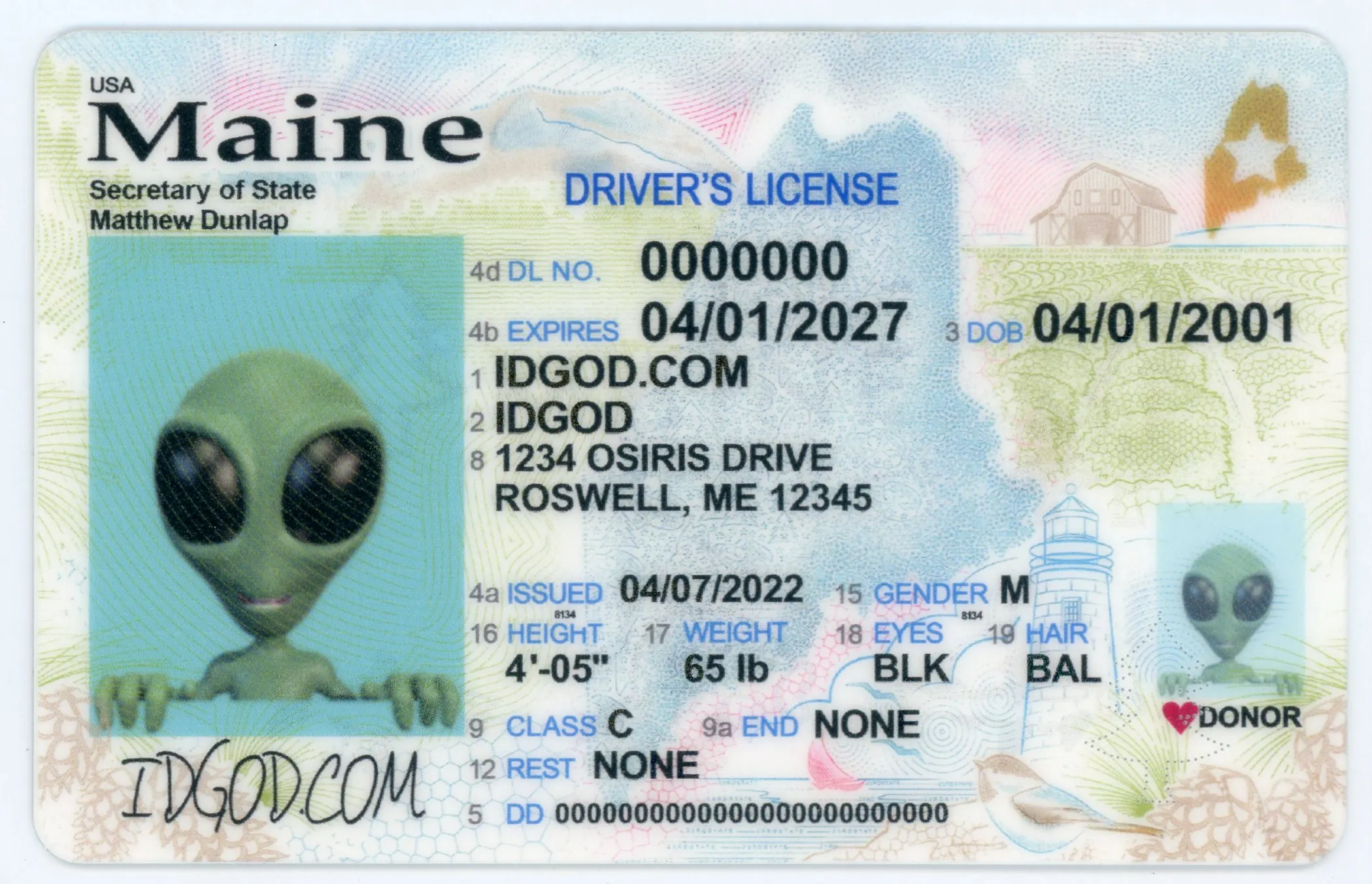 How To Make A Maine Fake Id