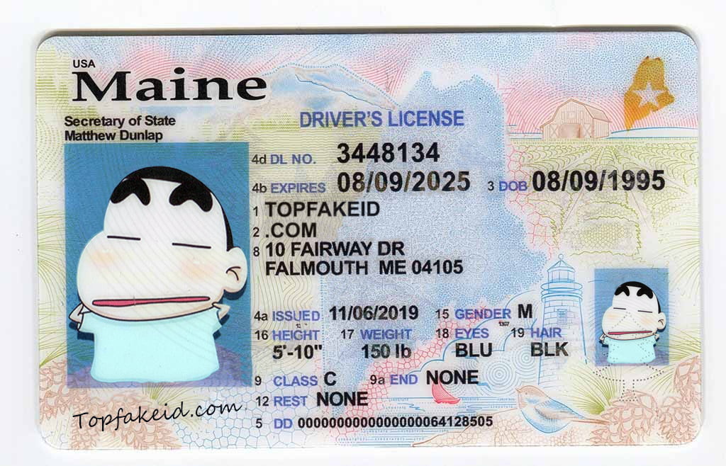 How To Make A Maine Fake Id