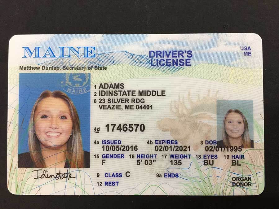 How To Make A Maine Fake Id