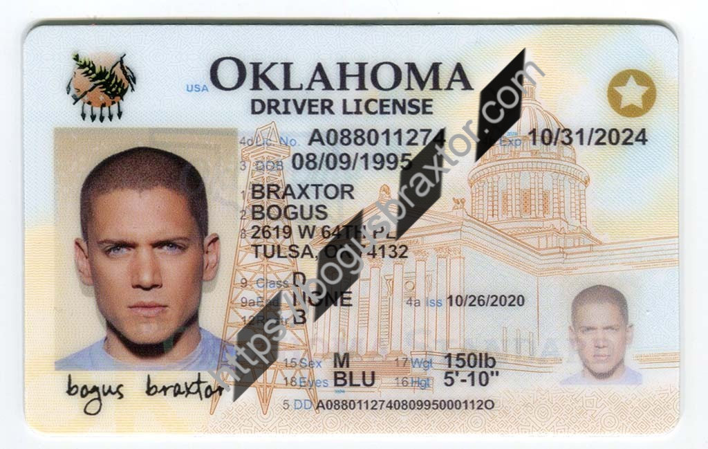 How To Make A Oklahoma Scannable Fake Id