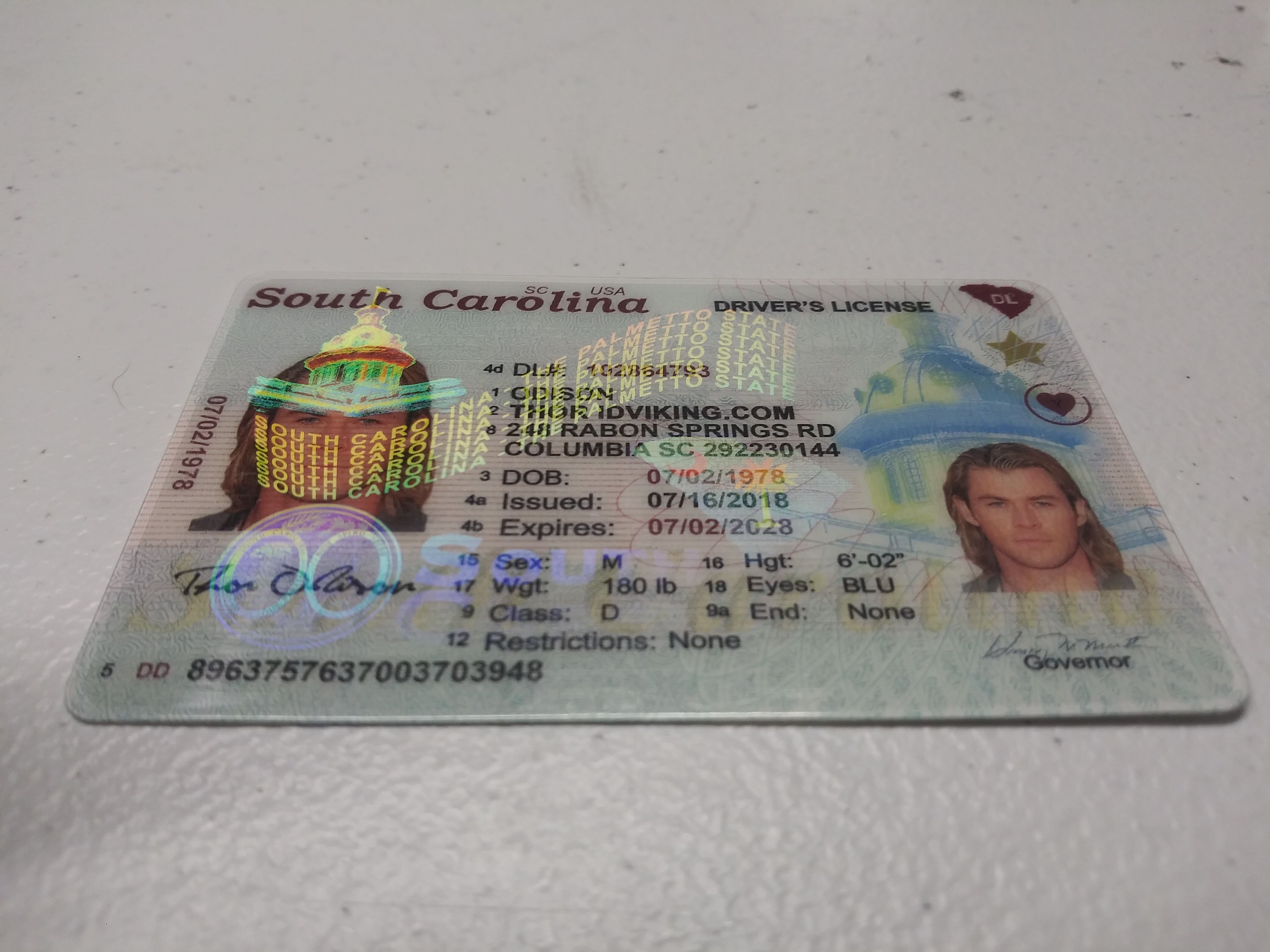 How To Make A South Carolina Scannable Fake Id