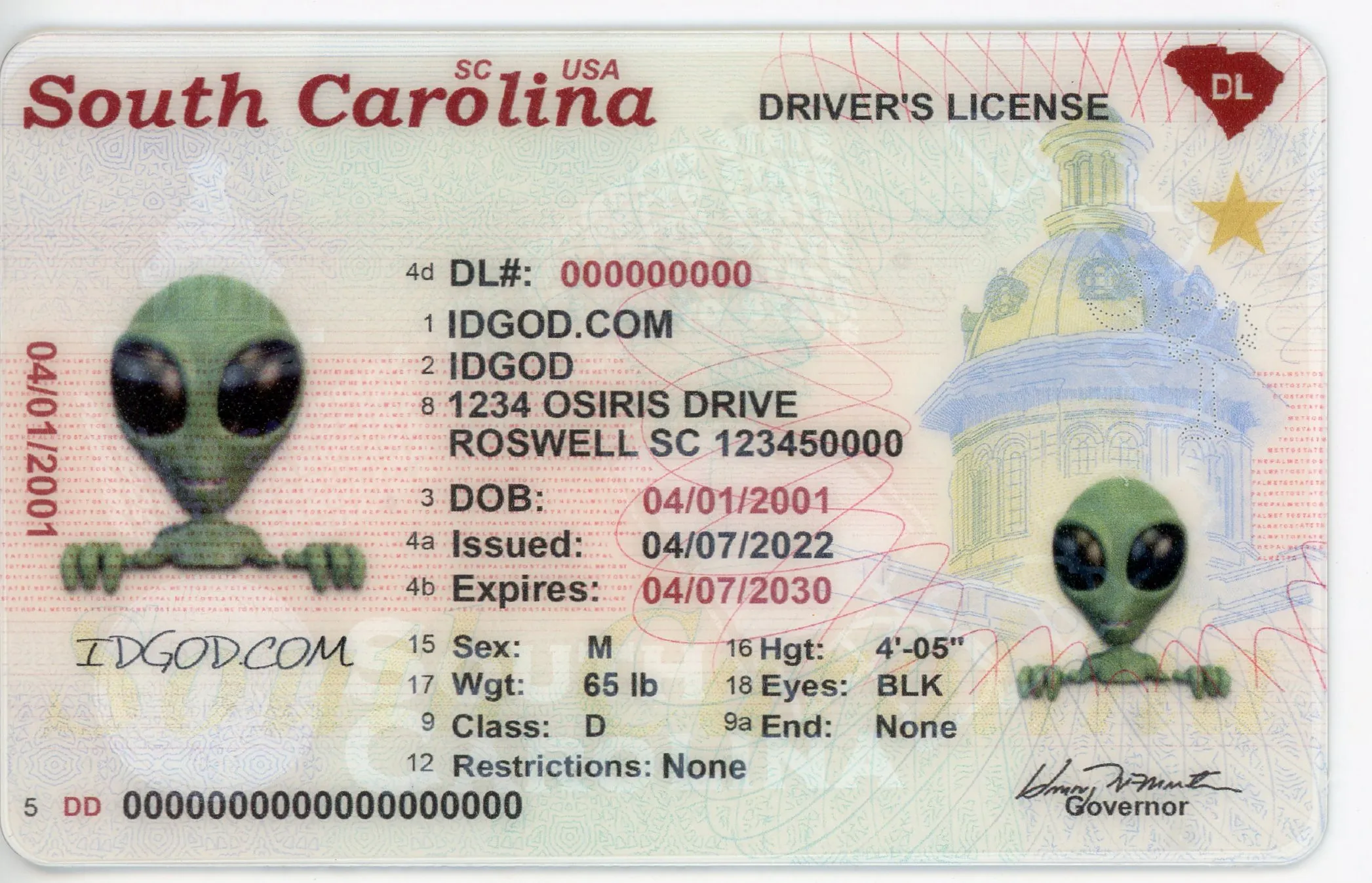 How To Make A South Carolina Scannable Fake Id