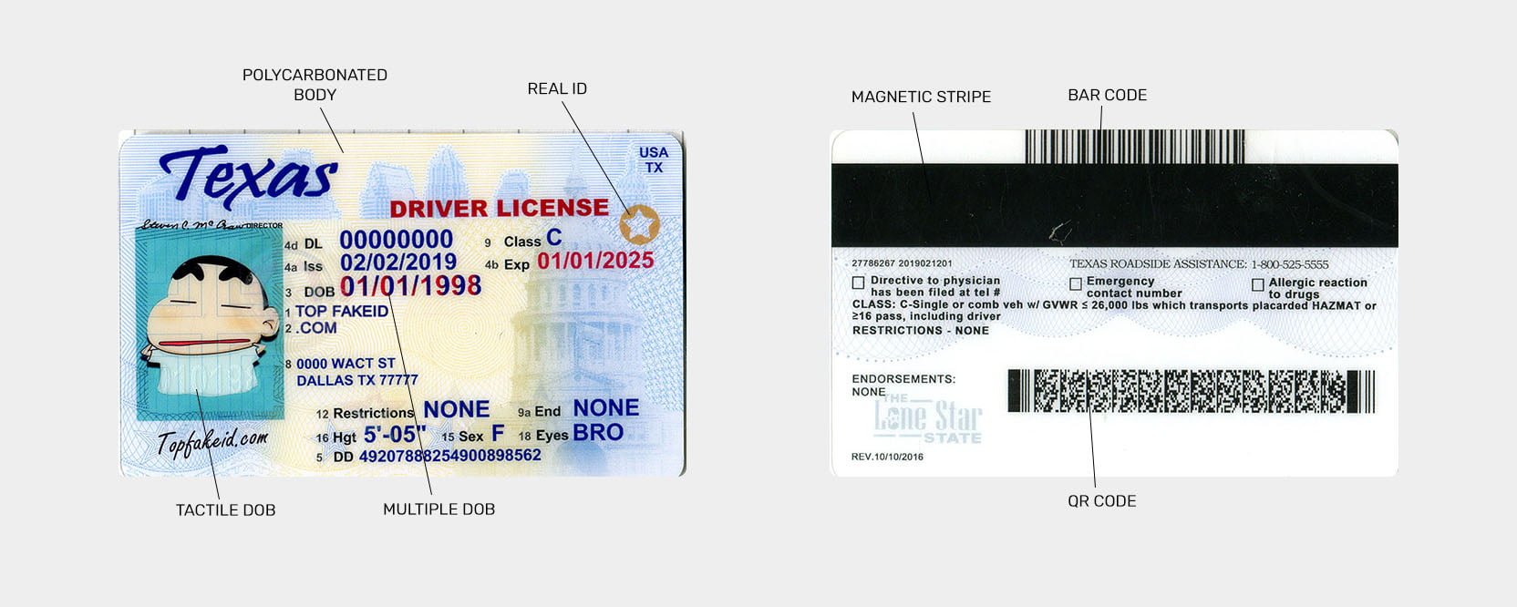 How To Make A Texas Scannable Fake Id