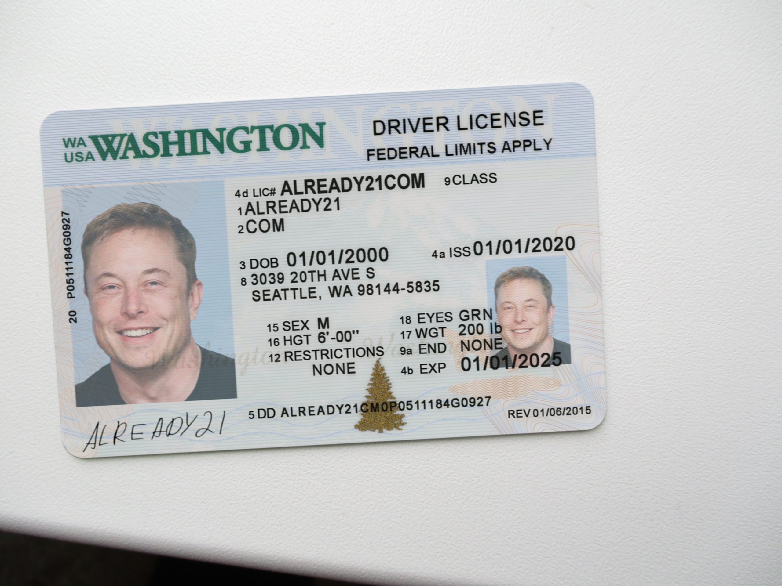 How To Make A Washington Fake Id