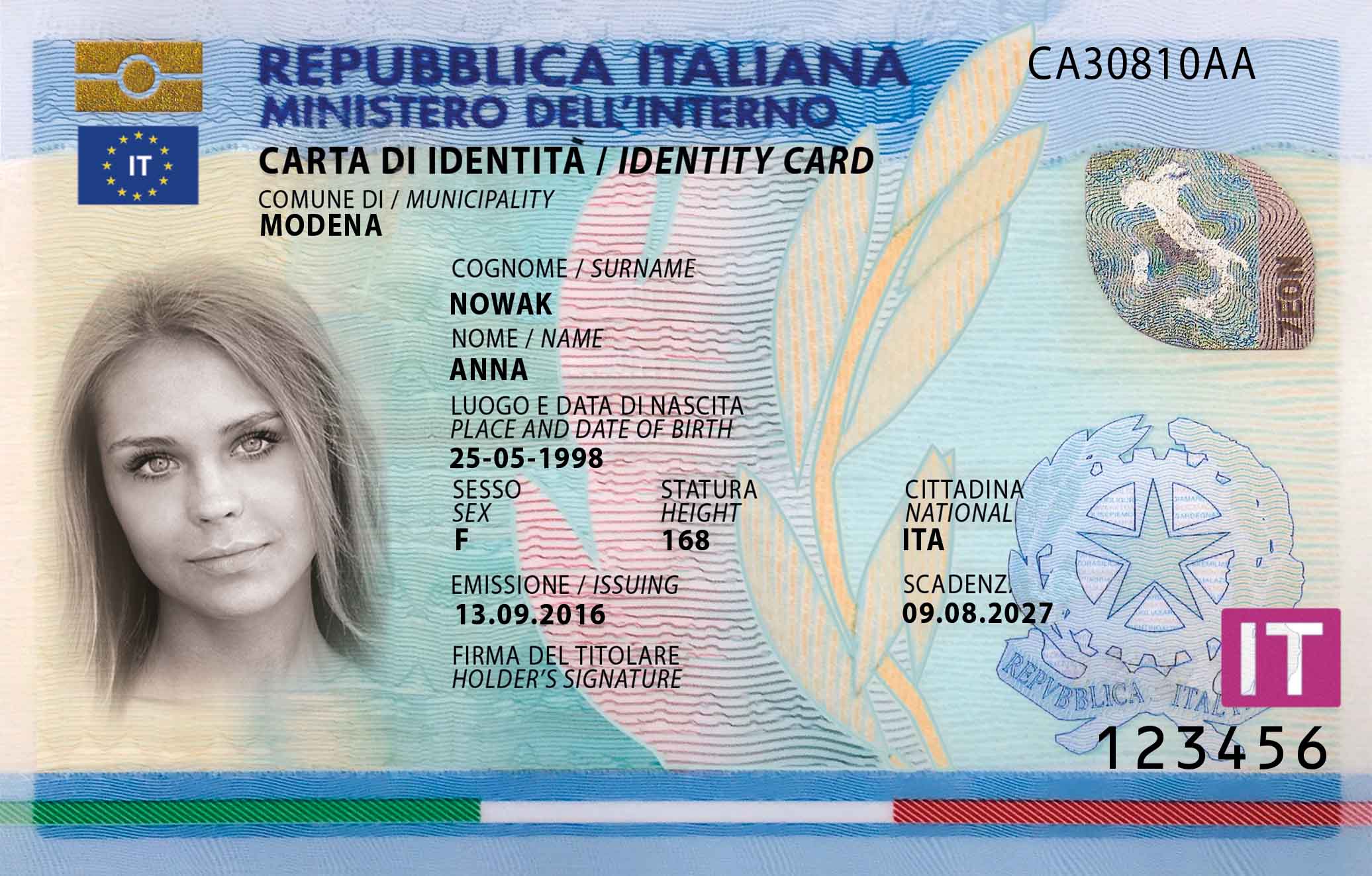 id card fake