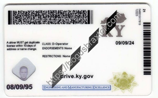 Kentucky Fake Id Online