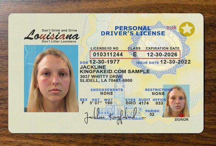 Louisiana Fake Id Online