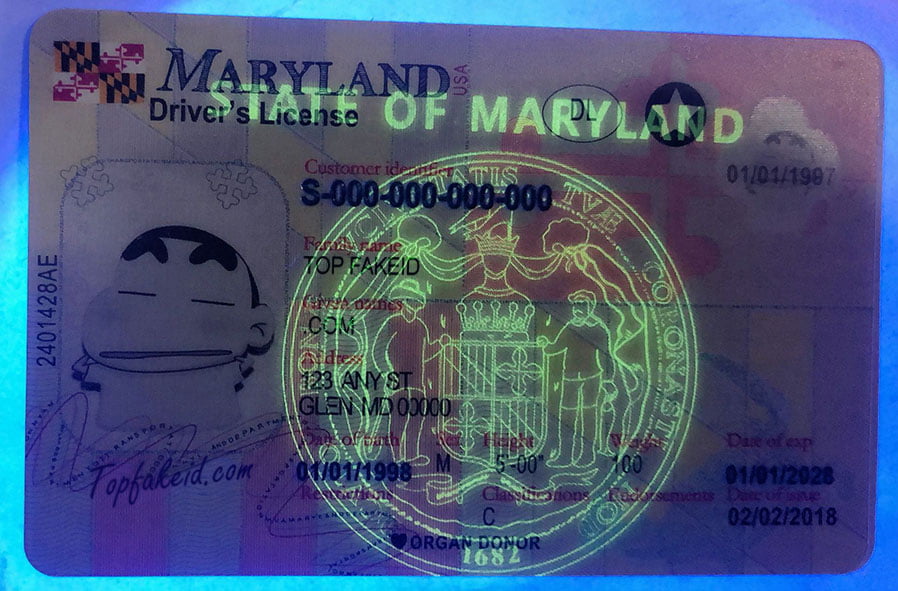 Maryland Fake Id Maker