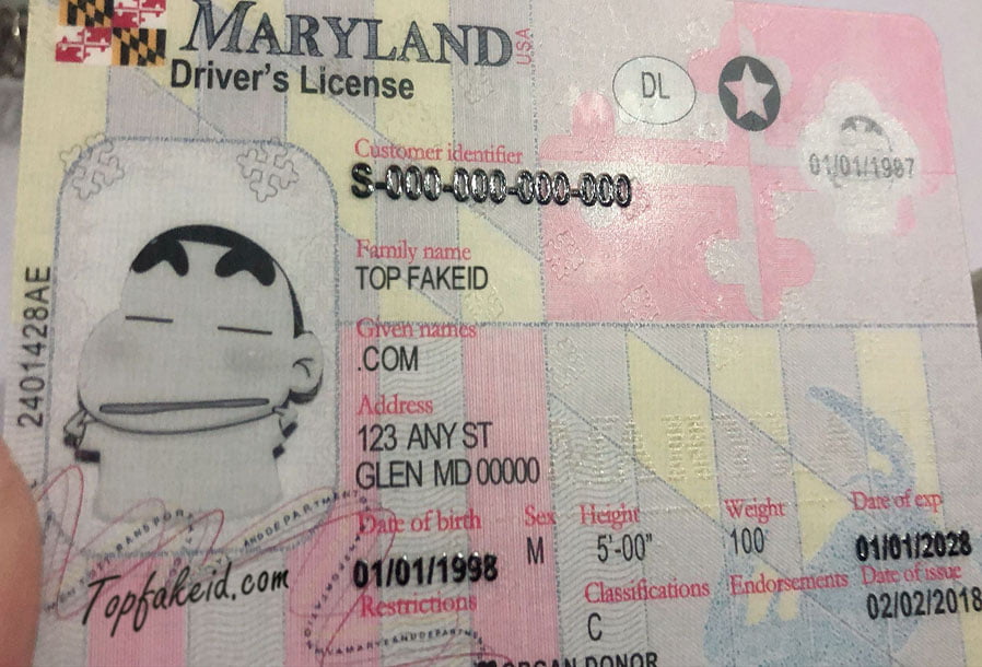 Maryland Scannable Fake Id Maker