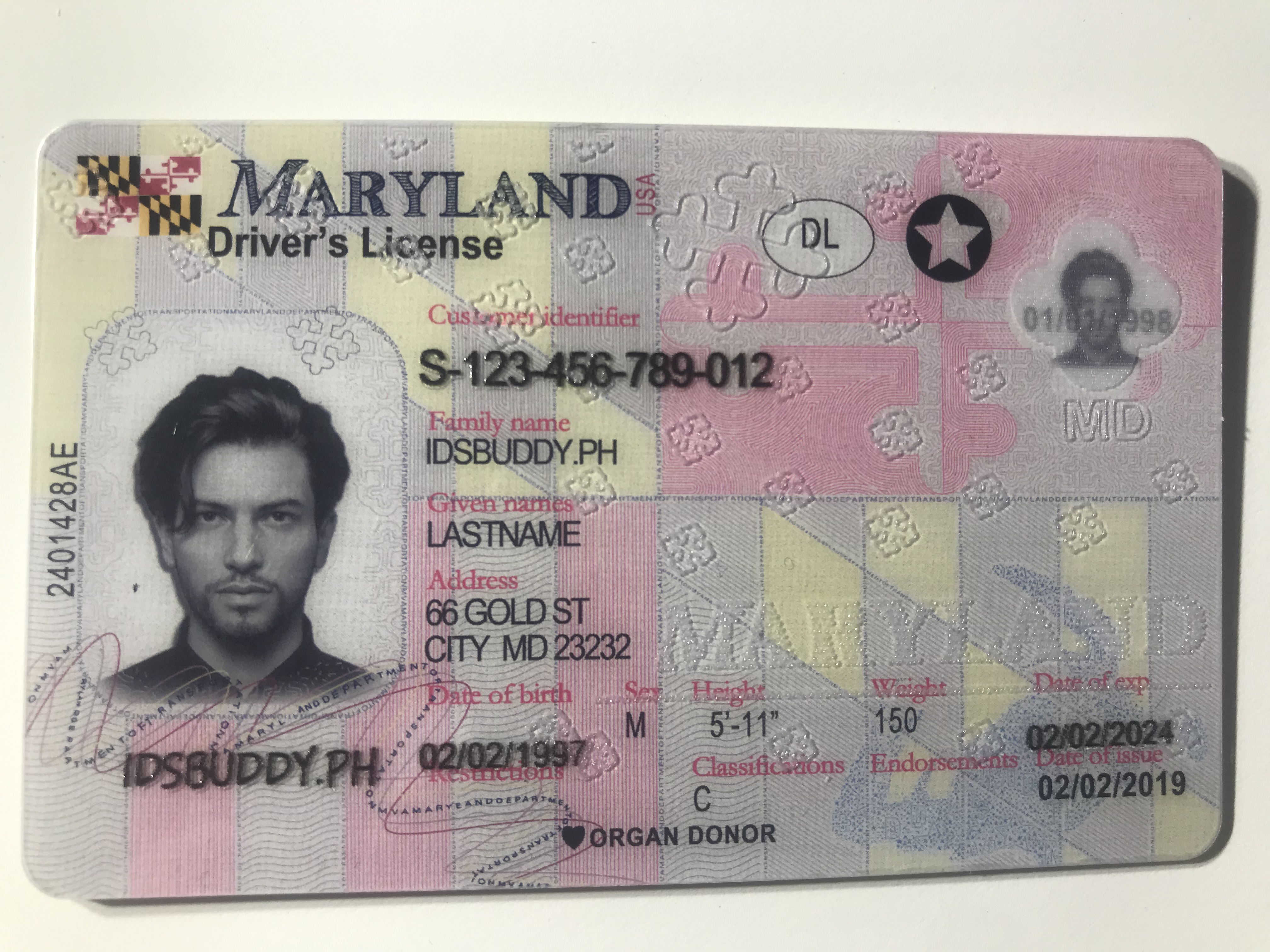 Maryland Scannable Fake Id Maker