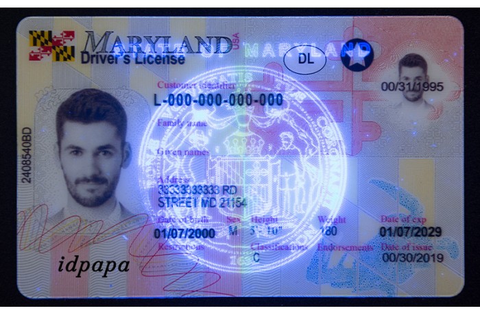 Maryland Scannable Fake Id Online