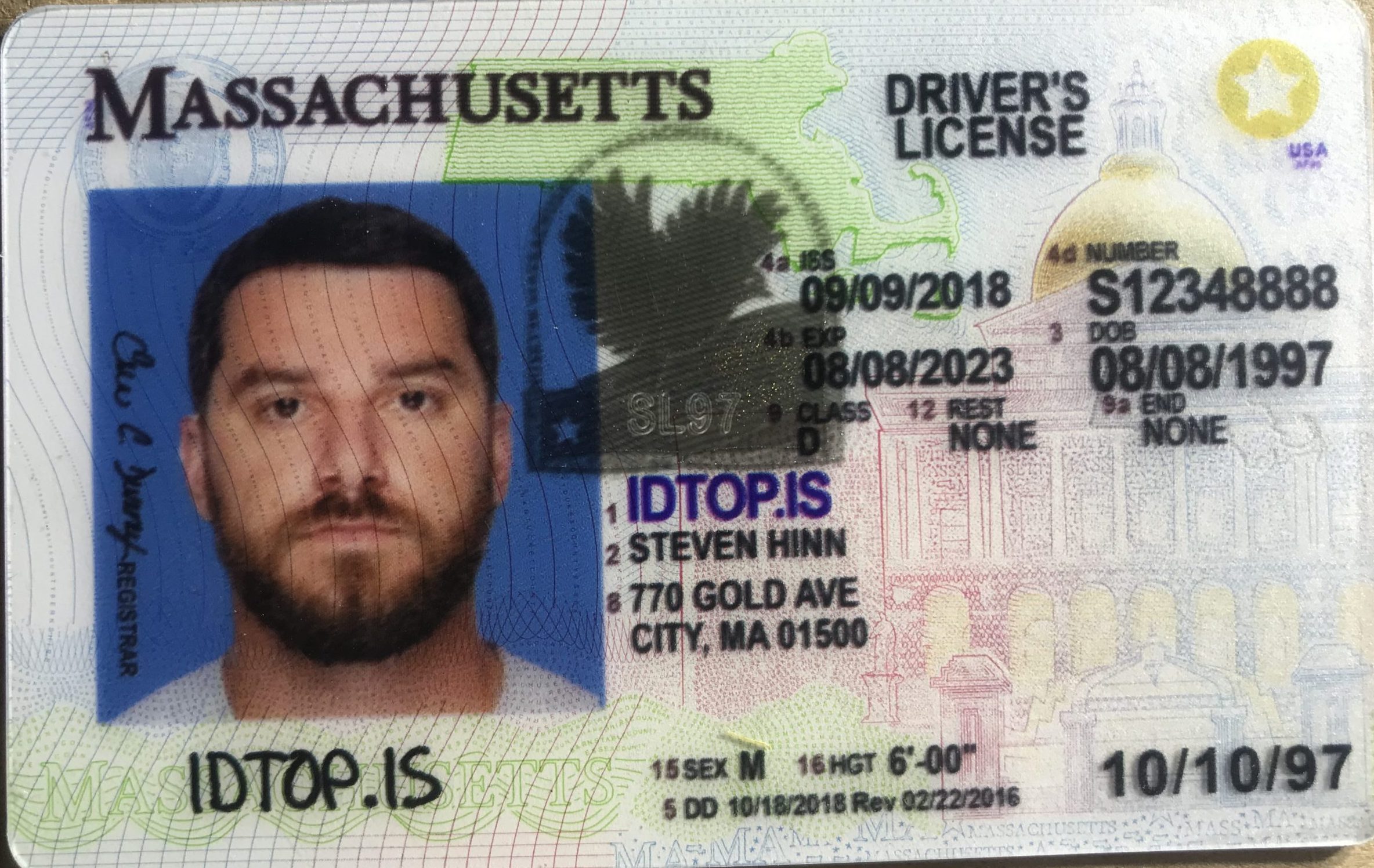 Massachusetts Fake Id Front And Back