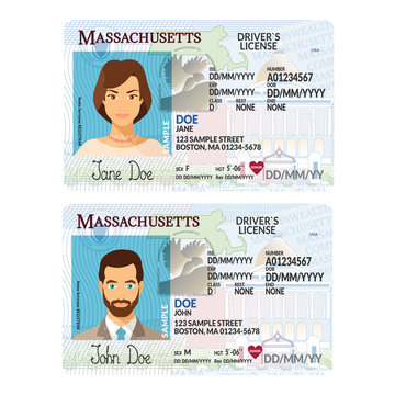 Massachusetts Fake Id Templates