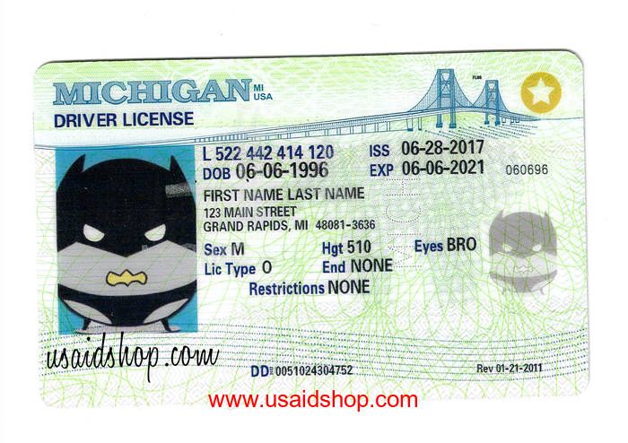 Michigan Fake Id Maker