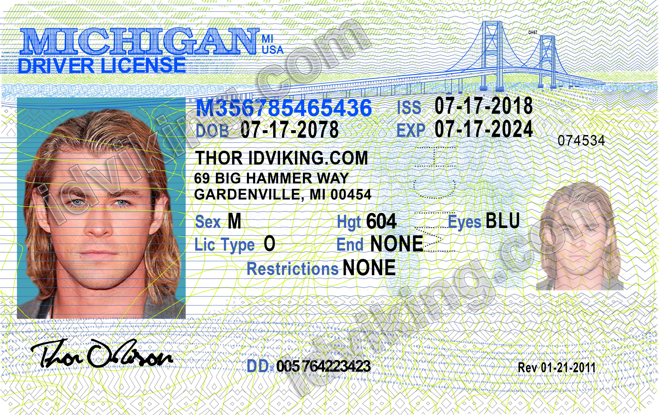 Michigan Fake Id Website