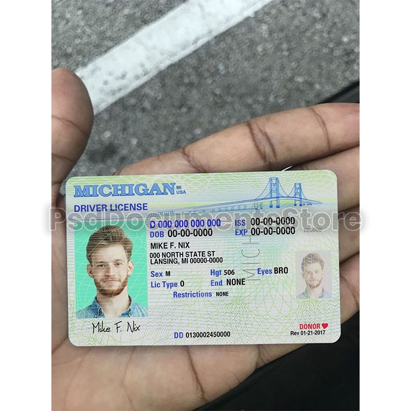 Michigan Scannable Fake Id Generator