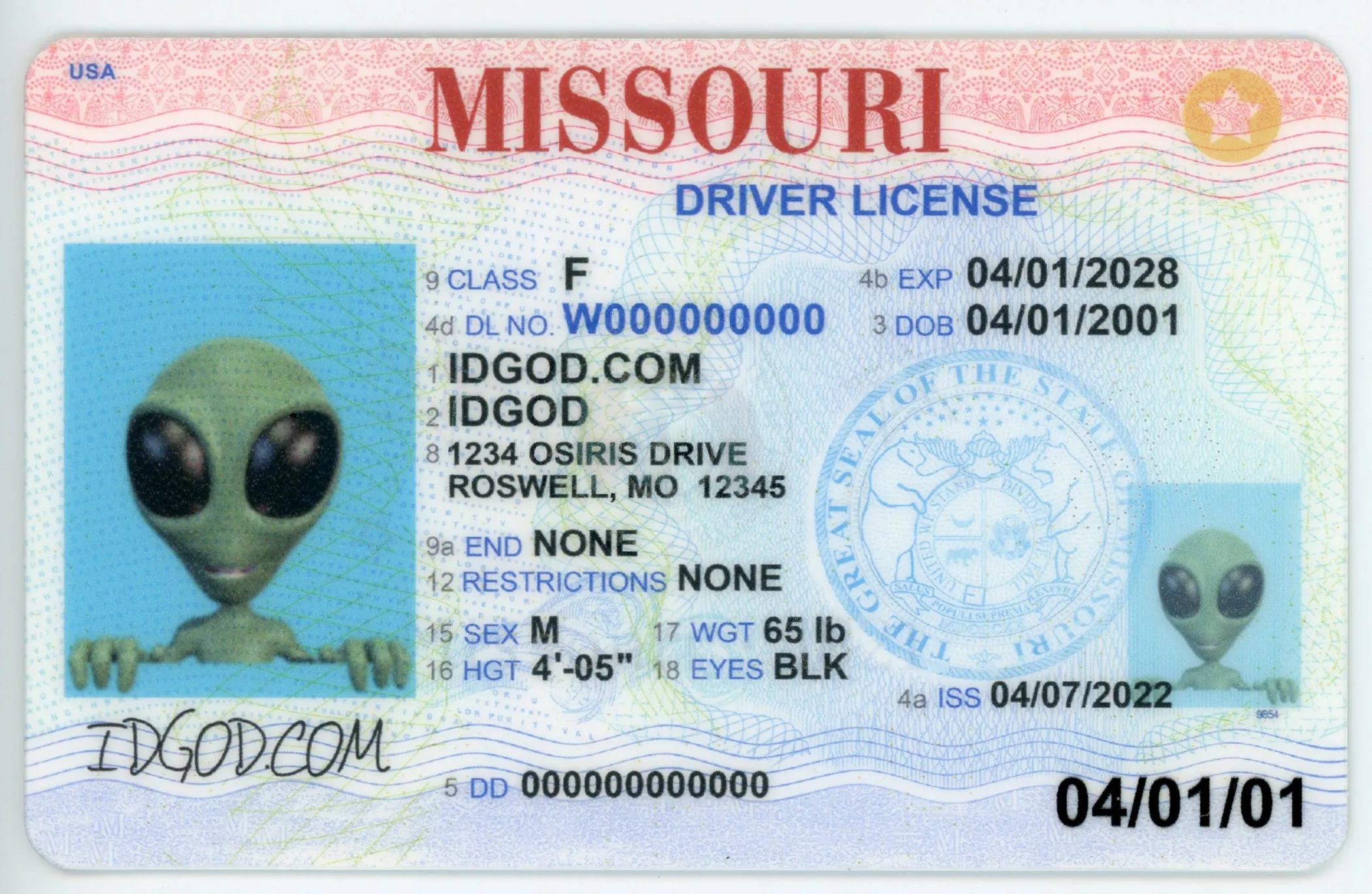 Missouri Fake Id Online