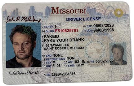 Missouri Scannable Fake Id Maker