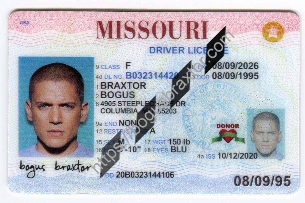 Missouri Scannable Fake Id Online