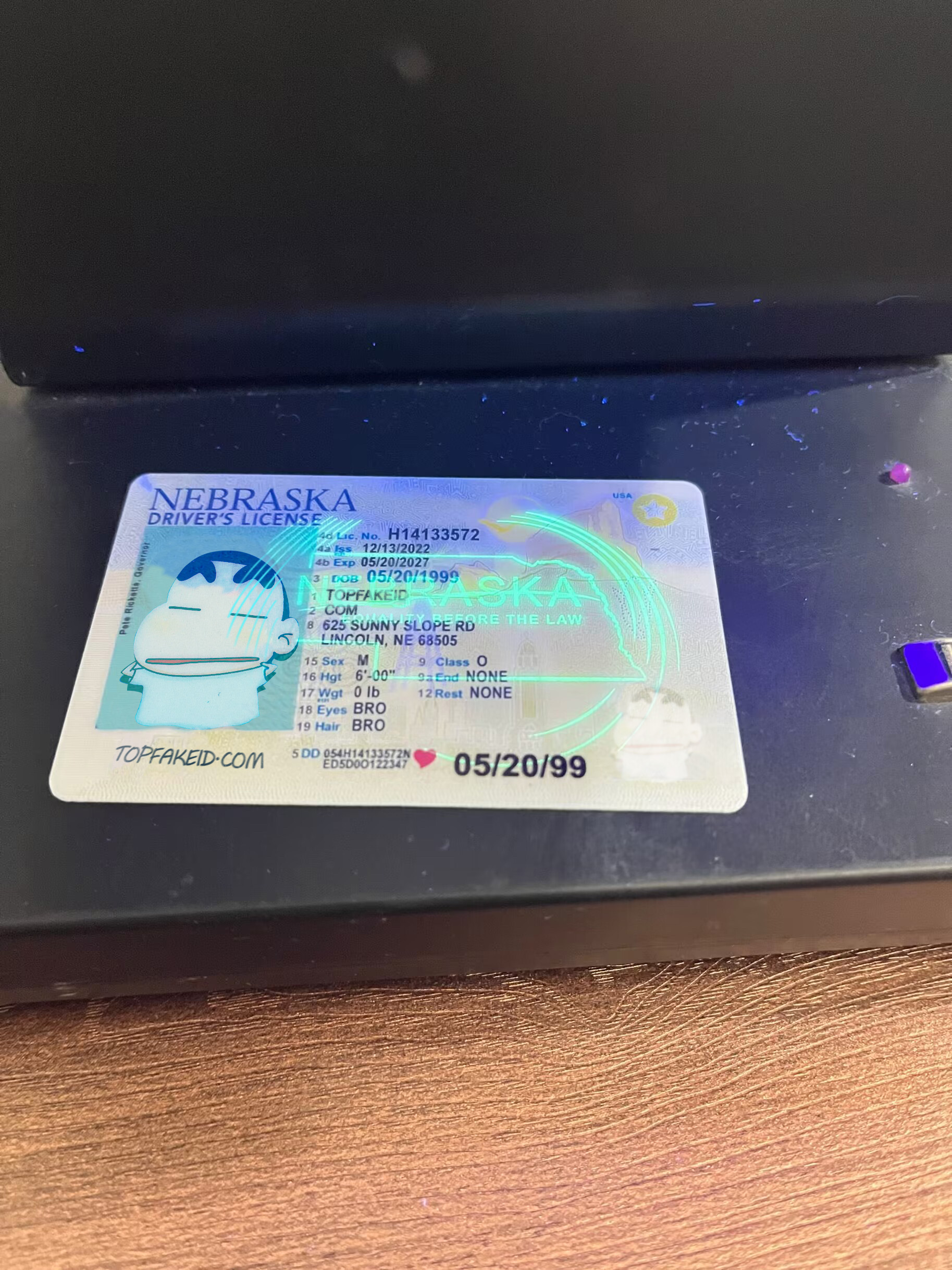 Nebraska Fake Id Templates