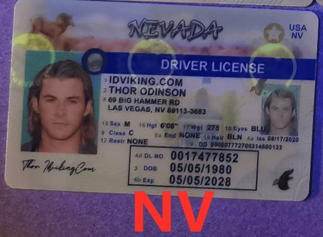 Nevada Scannable Fake Id Online