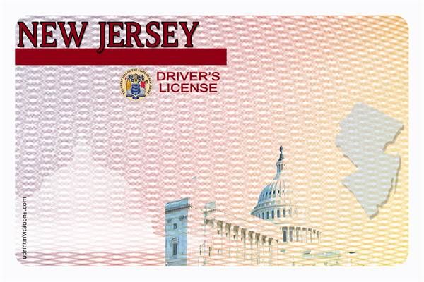 New Jersey Fake Id Templates