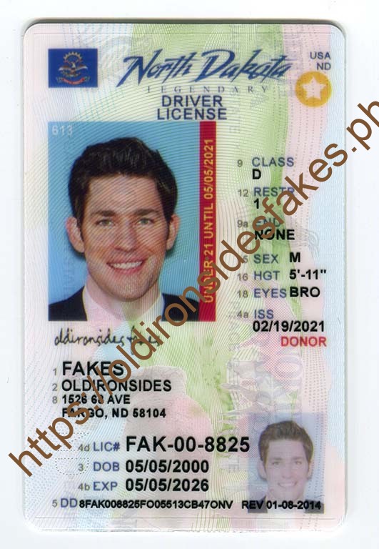 North Dakota Scannable fake id