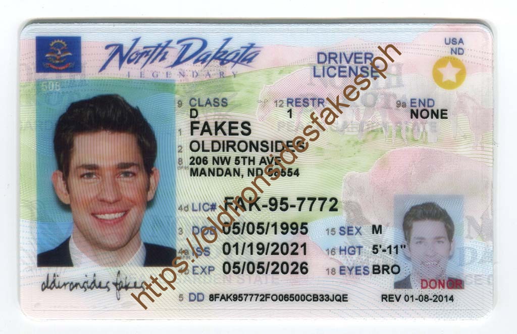 North Dakota Scannable fake id