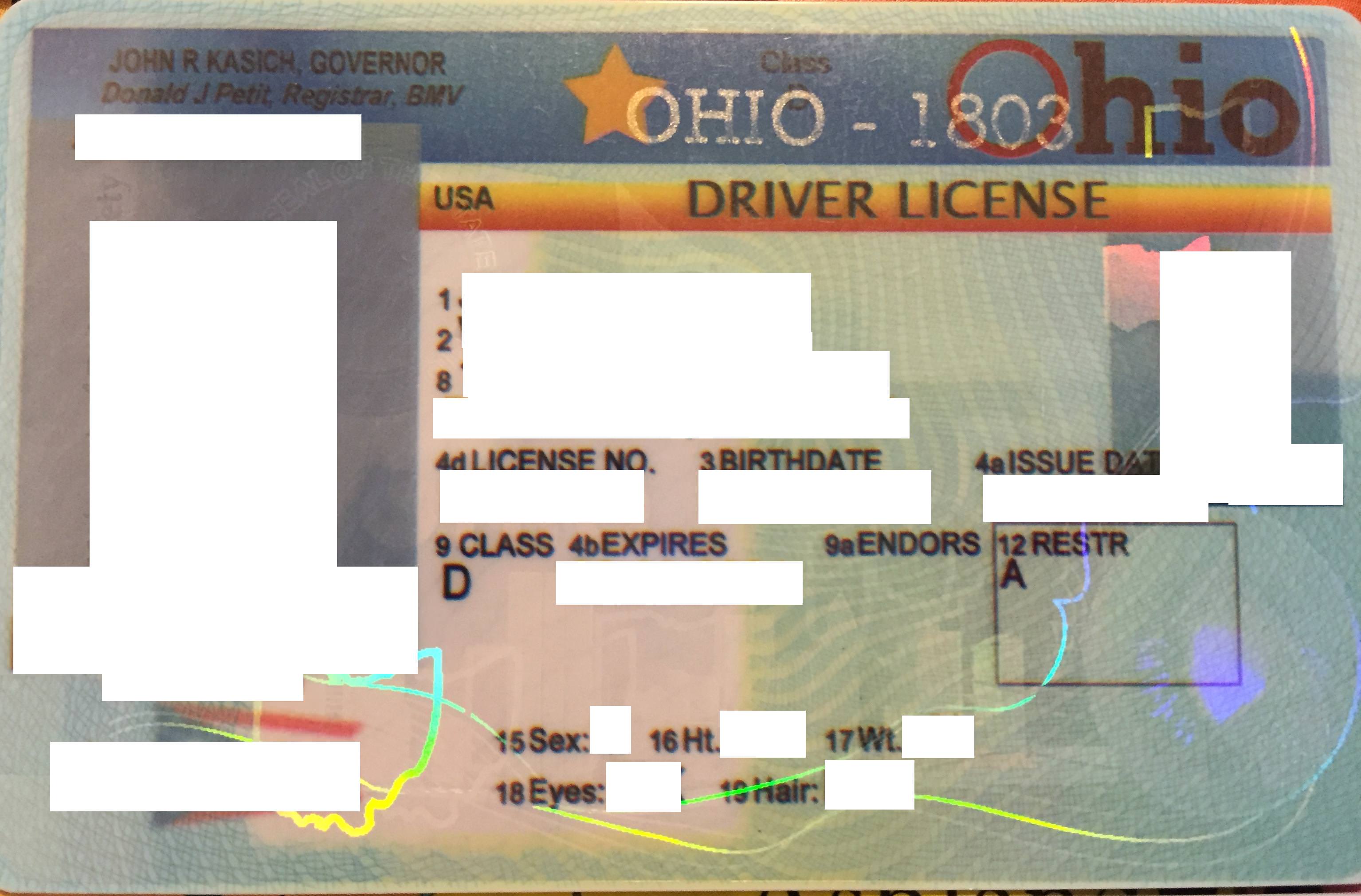 Ohio Scannable Fake Id Maker