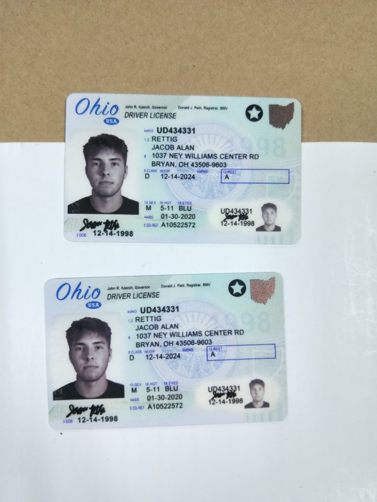 Ohio Scannable Fake Id Website