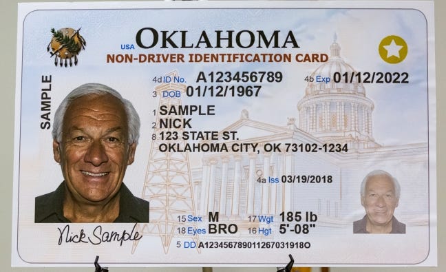 Oklahoma fake id