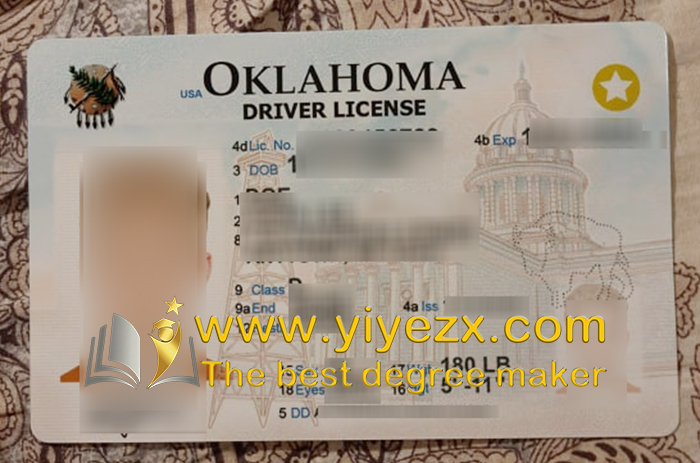 Oklahoma Scannable Fake Id Generator