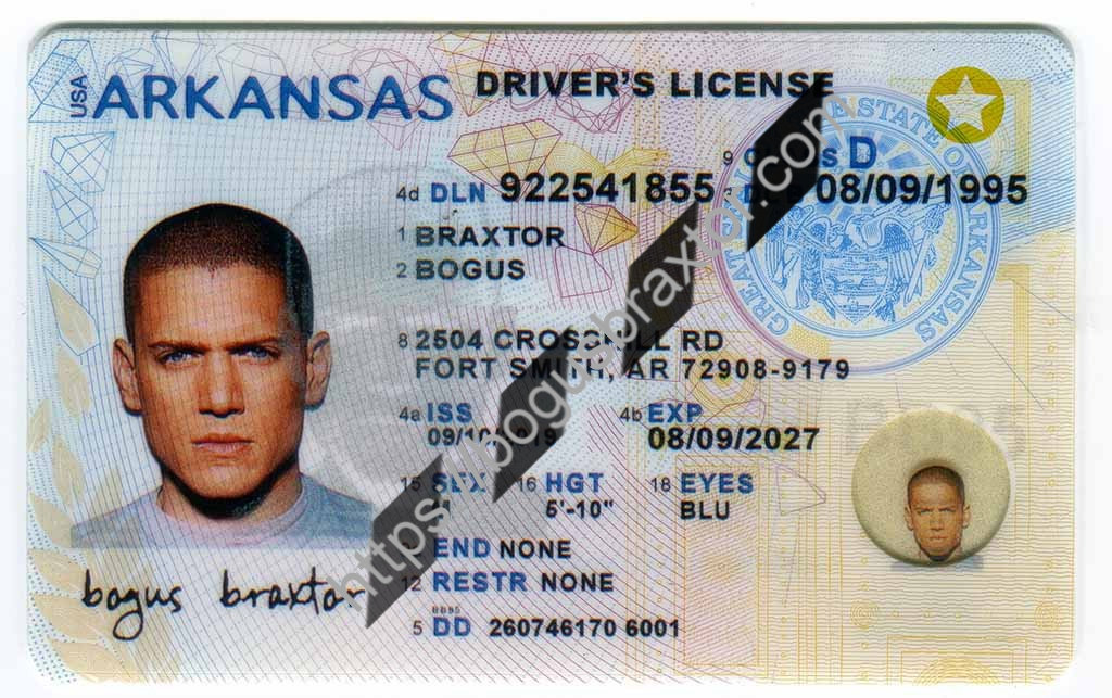 Order Arkansas Scannable Fake Id