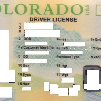 Order Colorado Fake Id