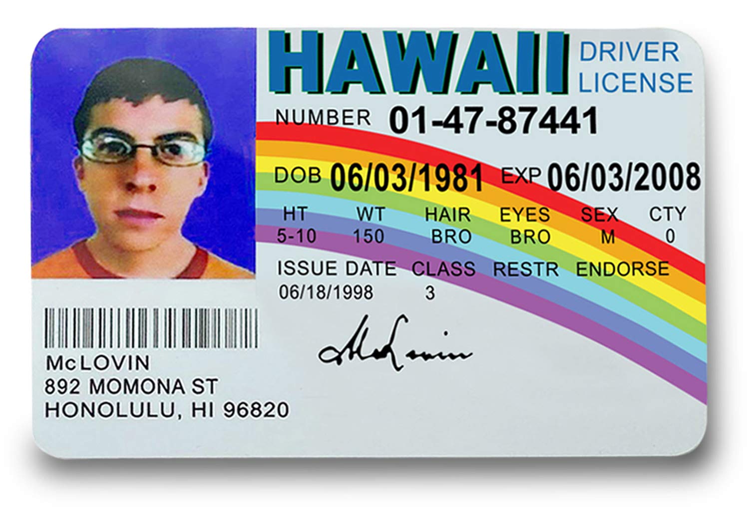 Order Hawaii Fake Id