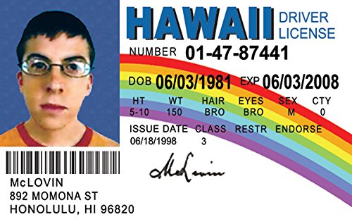 Order Hawaii Fake Id