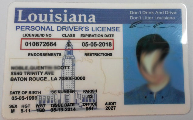 Order Louisiana Fake Id