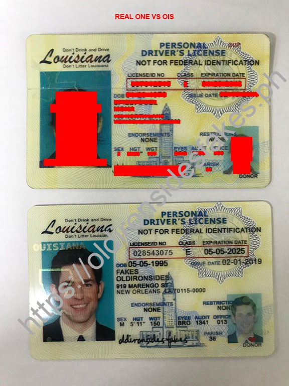 Order Louisiana Fake Id