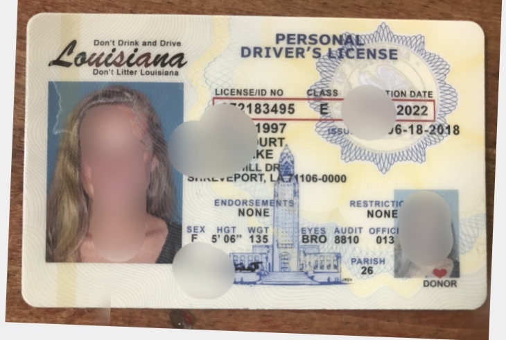 Order Louisiana Fake Id